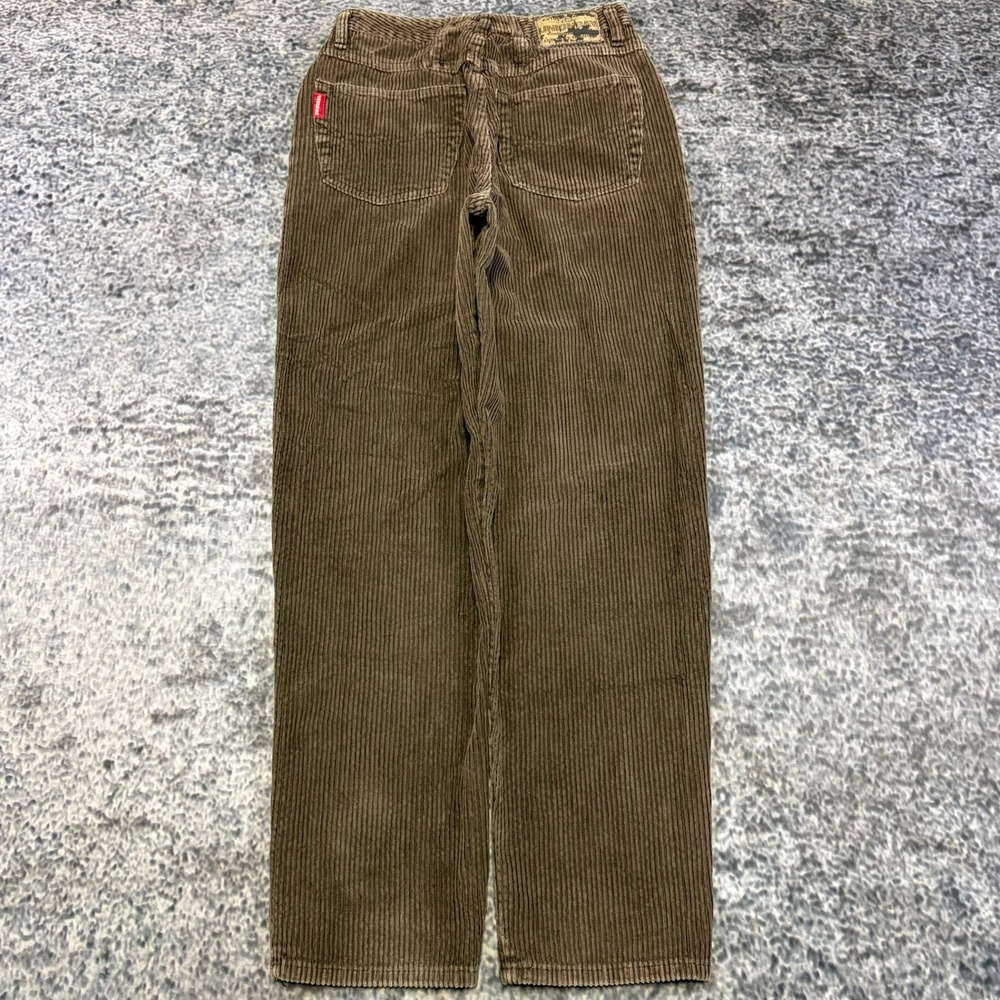 Unionbay Corduroy Pants Womens 11 (27x30) Brown Straight Leg Casual VTG Y2K